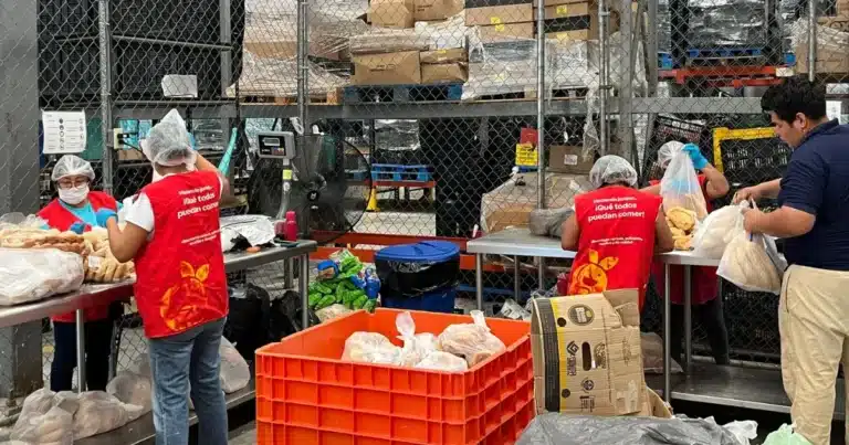 Banco de Alimentos de Yucatán rescata más de 2.5 millones de kilos de comida