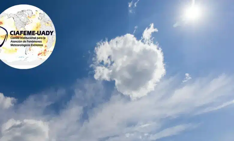 Calor golpeará con fuerza prevén hasta 43°C tras ligera tregua en Yucatán