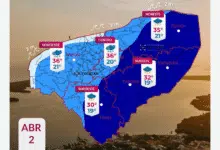 clima en yucatán hoy lluvias fuertes y calor de hasta 36 grados