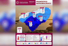 clima en yucatán lluvias con tormentas eléctricas y calor este domingo