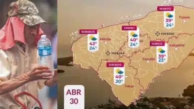 Clima hoy en Yucatán continúa ambiente muy caluroso