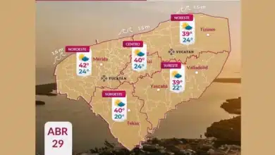 clima hoy en yucatán continúa calor extremo