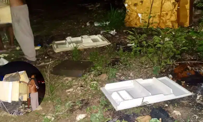 Detienen a dos personas por tirar basura en vía pública en Kanasín