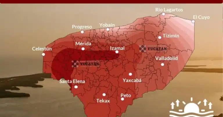 Clima hoy en Yucatán: se mantendrá ambiente muy caluroso (Imagen de Procivy)