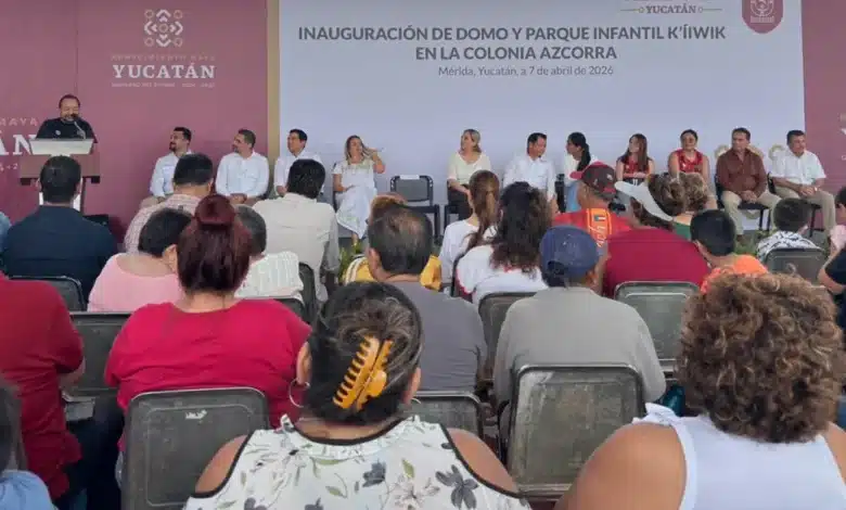 gobierno de yucatán inaugura domo en parque k’iiwik de azcorra con inversión de 3.5 millones