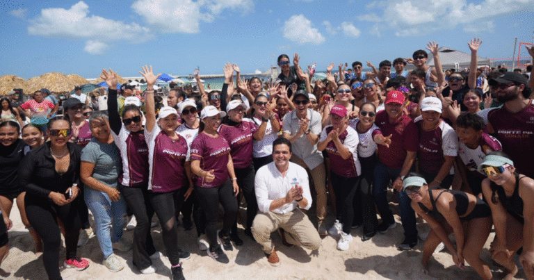inicia copa renacimiento de la costa de voleibol en progreso