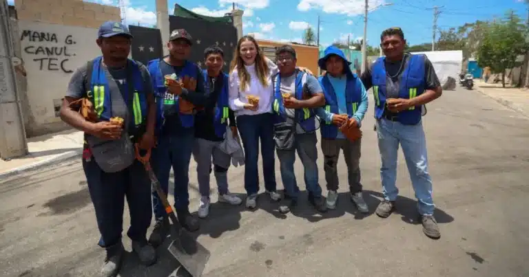 Inicia reconstrucción de viviendas para familias afectadas por incendio en Dzununcán
