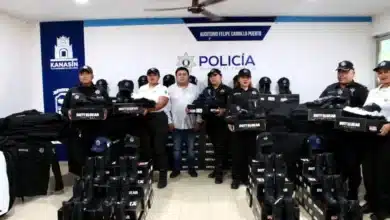 Kanasín fortalece a su policía con entrega de uniformes y equipamiento táctico