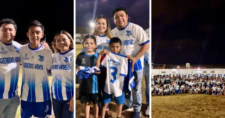 kanasín impulsa el deporte con entrega de uniformes a más de 250 “guerreritos”