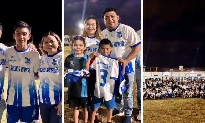 kanasín impulsa el deporte con entrega de uniformes a más de 250 “guerreritos”