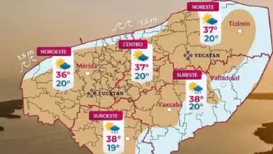 Clima en Yucatán: se mantendrá ambiente muy caluroso (Imagen de Procivy)