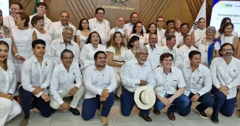 mérida es reconocida como ciudad rotaria del mundo por su compromiso comunitario