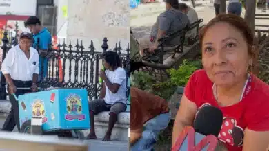 Meridanos comparten método para mitigar el calor