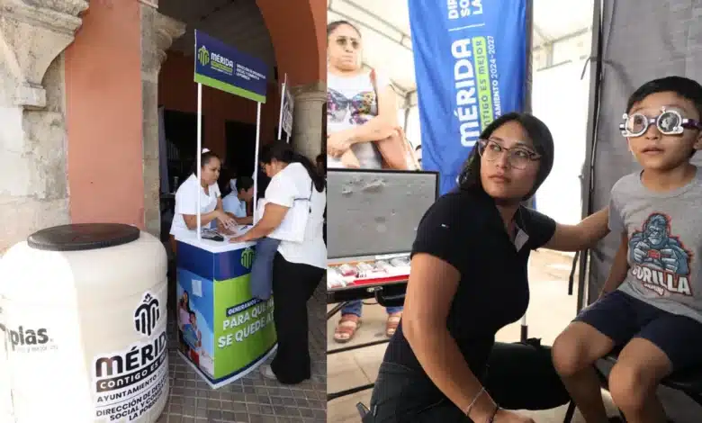Nueva edición del Miércoles Ciudadano celebra a la niñez con jornada especial de lentes (Fotos AyuntaMérida)