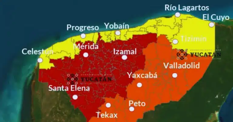 procivy alerta por aumento gradual de temperaturas en yucatán