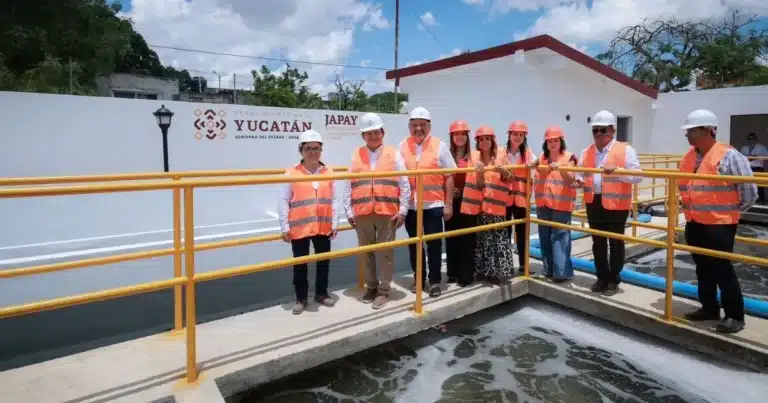 reactivan planta de aguas residuales en mérida tras años fuera de servicio