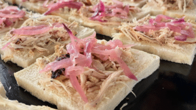 sándwiches de escabeche el sabor tradicional de las fiestas familiares en yucatán