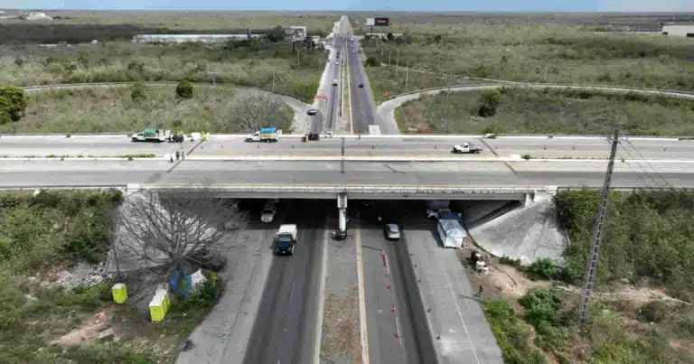 sict invierte 2.5 millones de pesos en mantenimiento de puentes en yucatán