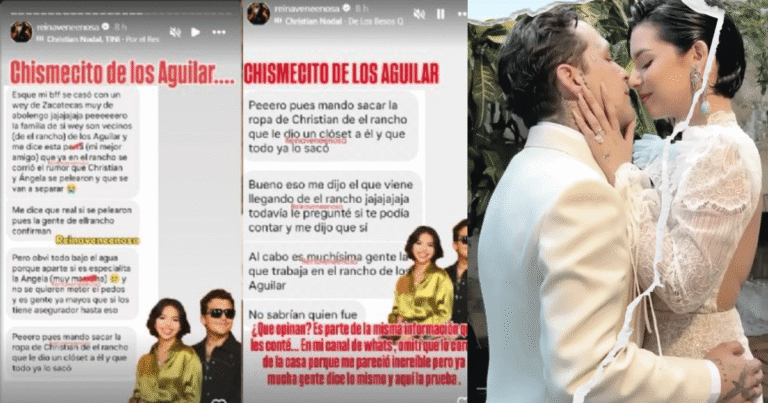 ¿Problemas en el paraíso Ángela Aguilar habría corrido a Christian Nodal de su rancho en Zacatecas