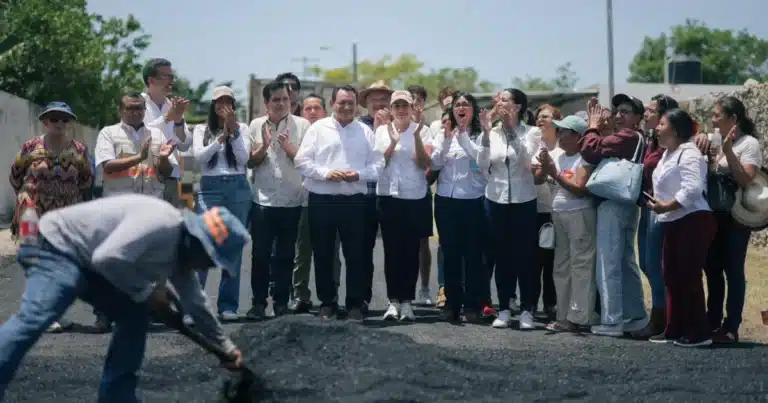 arranca bacheo en 81 calles de leandro valle para mejorar movilidad en mérida