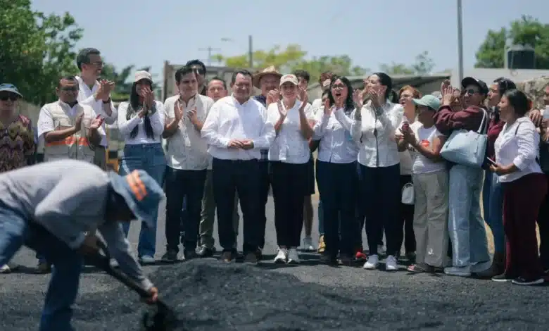 arranca bacheo en 81 calles de leandro valle para mejorar movilidad en mérida