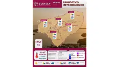 calor extremo y fuerte viento este domingo 10 de mayo