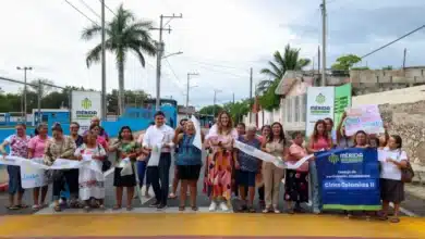 cecilia patrón entrega calles rehabilitadas y nuevo domo en santa rosa como parte de “mérida enchula”