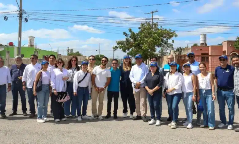 Cecilia Patrón impulsa renovación urbana en San Roque junto a estudiantes de la UADY