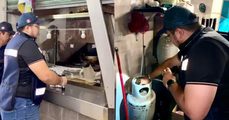 controlan fuga de gas en el mercado municipal de kanasín no hubo heridos ni daños