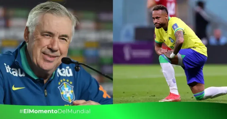 Carlo Ancelotti respalda a Neymar rumbo al Mundial 2026, confía en su recuperación 
