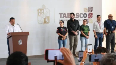Incendio en la Nave 1 del Parque Tabasco "Dora María" (Foto de cortesía)