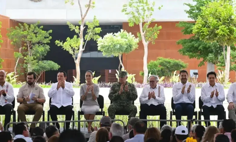 Claudia Sheinbaum inaugura Hospital General DR. Agustín O'Horán, el más grande del sureste mexicano (Foto de cortesía)