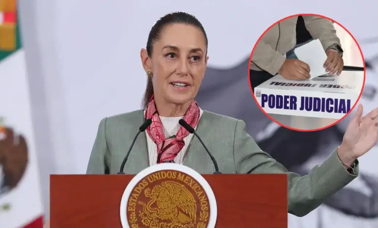 Sheinbaum propone mover elección del Poder Judicial a 2028 (Fotos de internet)