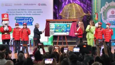 Billete del Sorteo Superior de Lotería Nacional (Foto de cortesía)