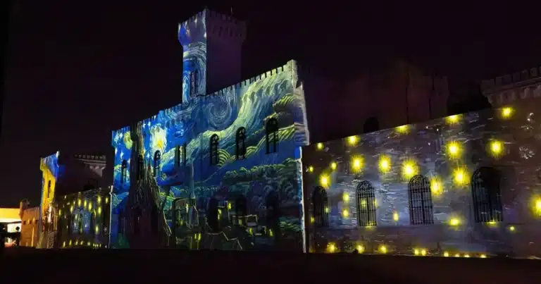 Videomapping “Mérida: Origen y Memoria” (Foto de cortesía)
