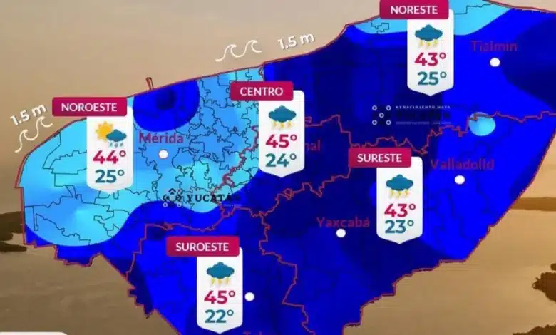 Clima hoy en Yucatán: pronóstico revela fuertes lluvias (Imagen de internet)