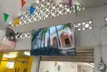 instalan pantallas permanentes en mercados de mérida para ver el mundial