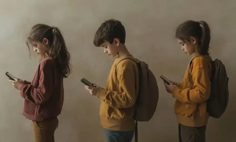Gana terreno prohibición de celulares en clases en Europa (Foto de internet)
