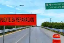 Lluvias obligan a extremar precauciones en desvío de la Mérida-Progreso