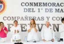 Mérida hace historia en empleo y pone a trabajadores en el centro Cecilia Patrón