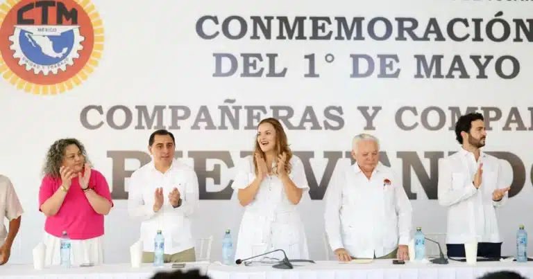 Mérida hace historia en empleo y pone a trabajadores en el centro Cecilia Patrón