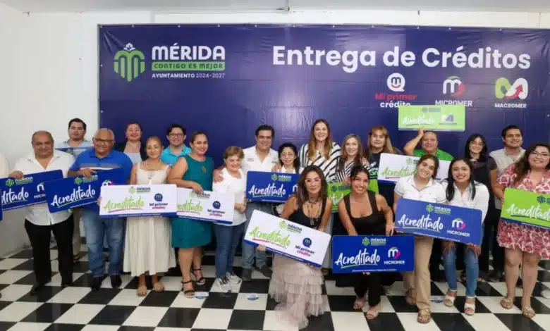mérida rompe récord en créditos para emprendedores