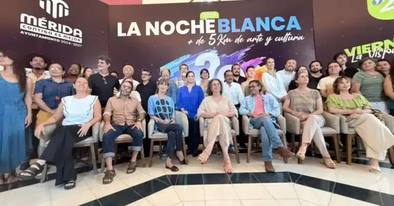 Mérida se llenará de arte y cultura con más de 200 actividades durante la Víspera y Noche Blanca