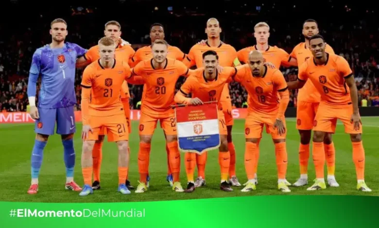Países Bajos anuncia lista definitiva para la Copa del Mundo 2026