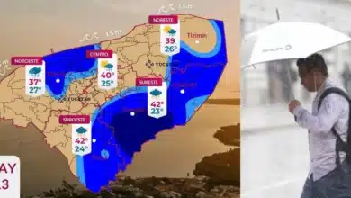 Clima hoy en Yucatán: pronóstico revela lluvias en la región