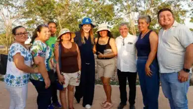 Cecilia Patrón supervisa avances del Corredor Verde Caucel–Santa Fe Mérida