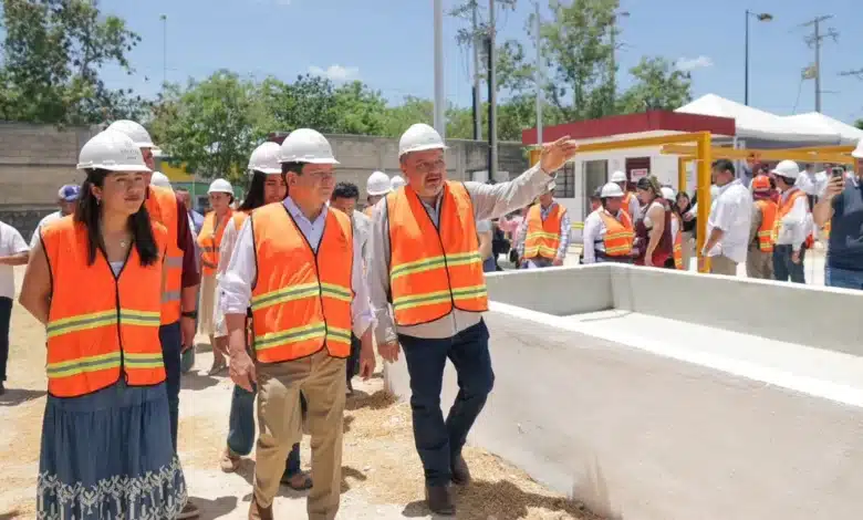 Rehabilitan planta de tratamiento en el sur de Mérida