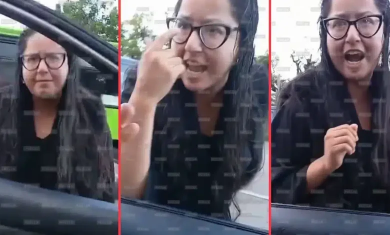 VIDEO: Surge “Lady Martillo”: Mujer agrede vehículo tras percance vial en la CDMX
