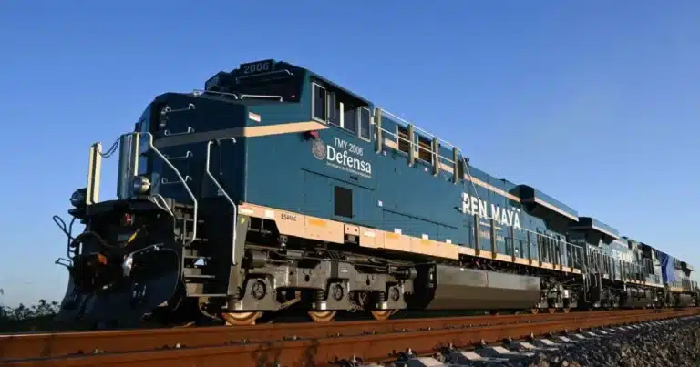 tren maya de carga supera 60% de avance y busca conectar a yucatán con norteamérica