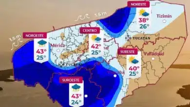Clima hoy en Yucatán: se prevé lluvia y se mantiene el calor (Imagen de Procivy)